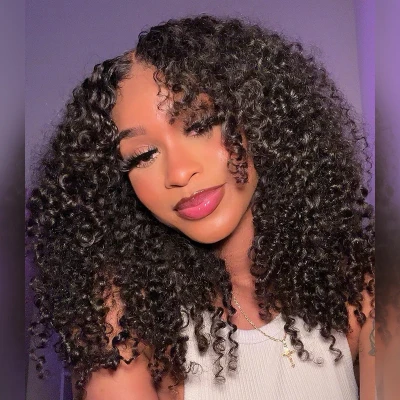 9*6 M Cap Kinky Curly Wig