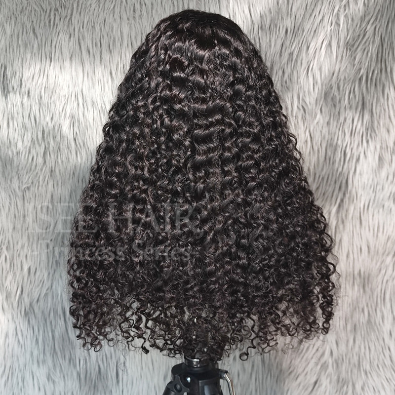 New Tech Curly Edges Wear Go Wig