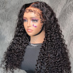 New Tech Curly Edges Wear Go Wig