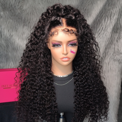 New Tech Curly Edges Wear Go Wig