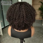 Kinky Curly Wear Go Glueless Bob Wig