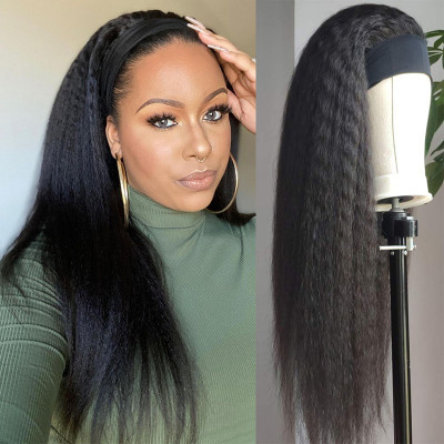 Yaki Straight Headband Wig